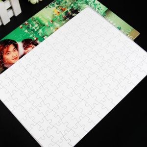 Heat press DIY custom jigsaw puzzle School supply
